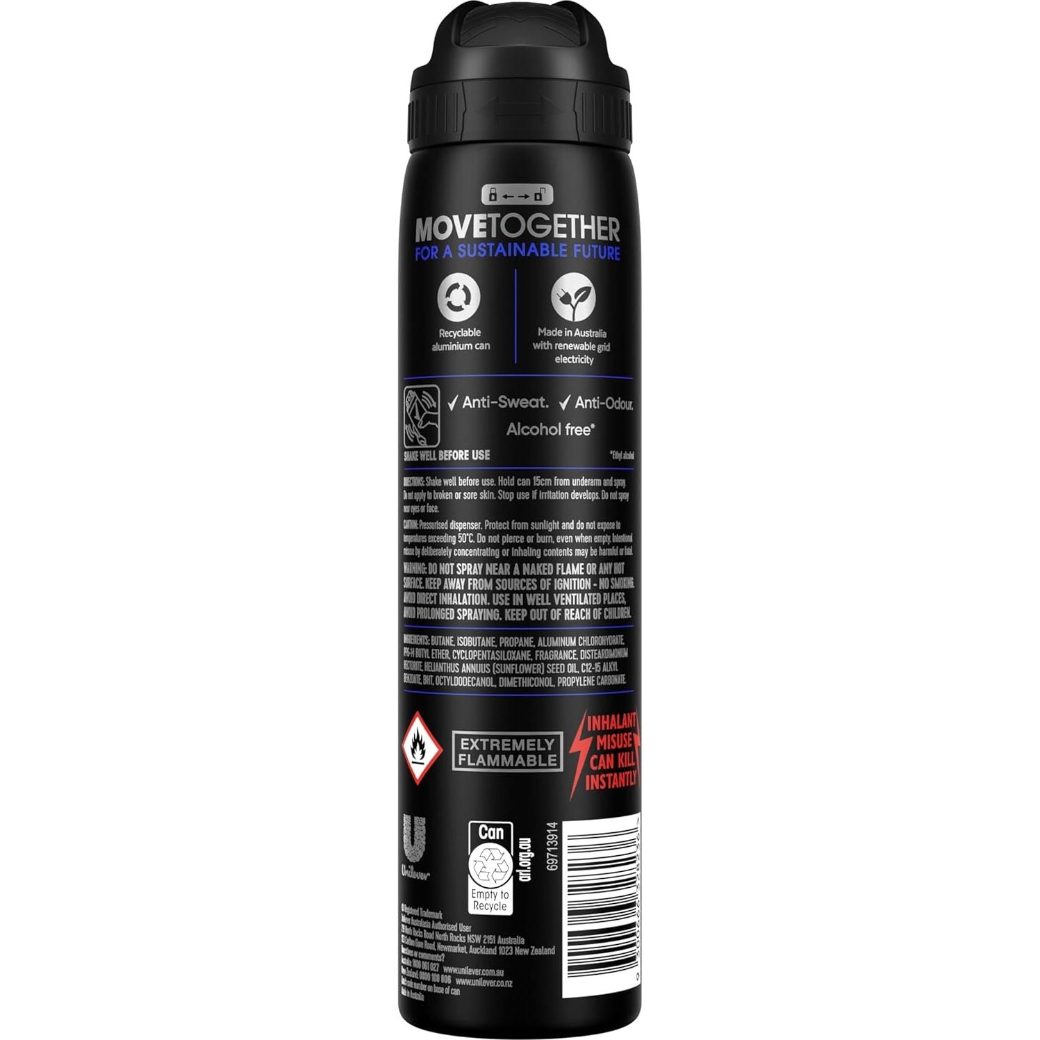 Rexona Men Antiperspirant Aerosol Ice Cool 250ml