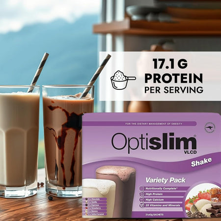 Optislim Vlcd Shake Variety Pack 21 X 43g