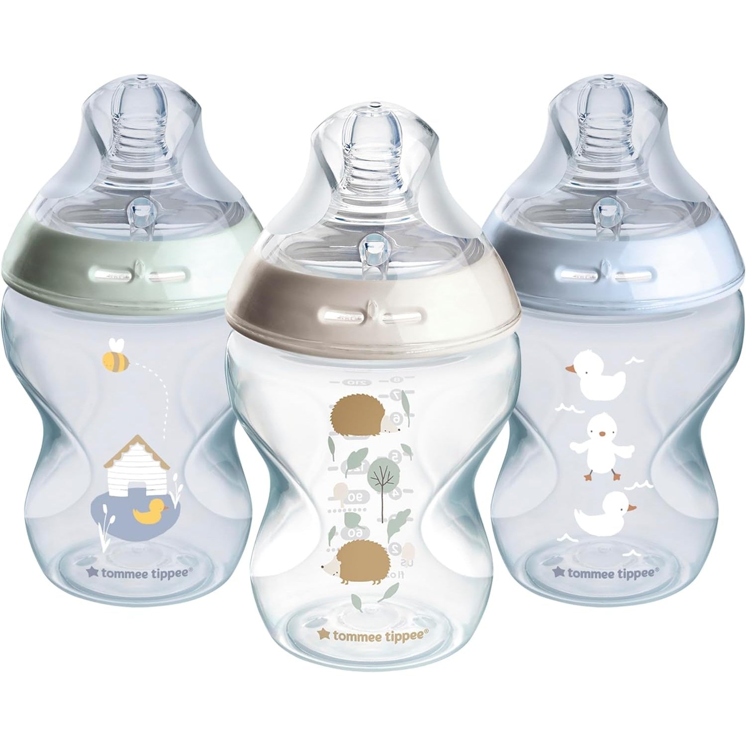 Tommee Tippee Natural Start 260ml PP Bottles Boy 3 Pack