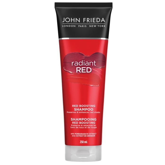 John Frieda Radiant Red Colour Boosting Shampoo 250ml