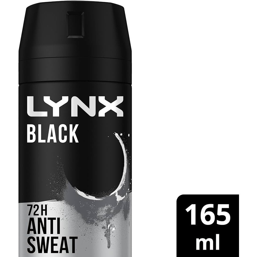 Lynx Antiperspirant Aerosol Black 165ml
