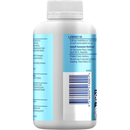 Ostelin Calcium & Vitamin D3 Chewables 120 Chewable Tablets