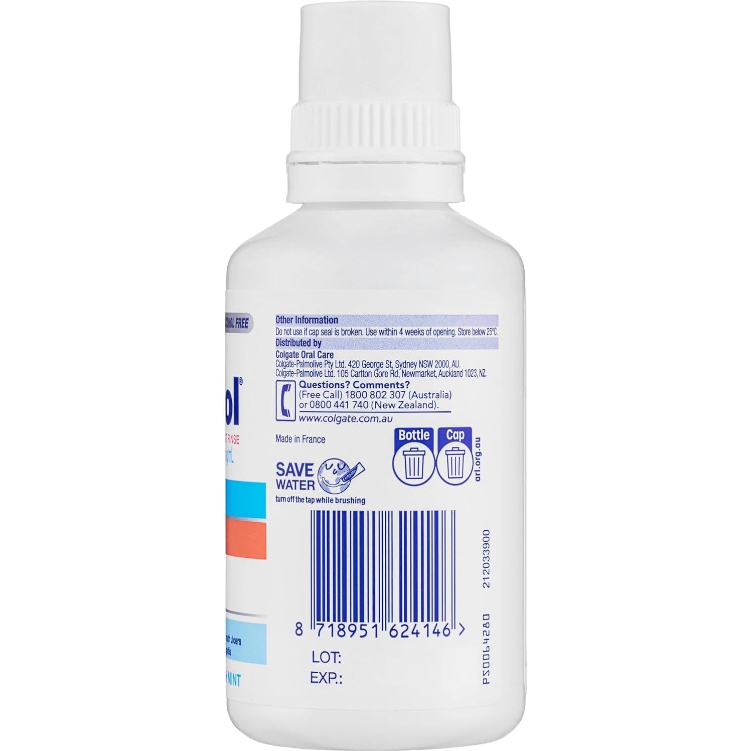 Colgate Savacol Mouthrinse Freshmint 300ml