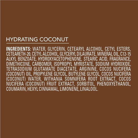 Jergens Oil-infused Hydrating Coconut Moisturiser 496ml