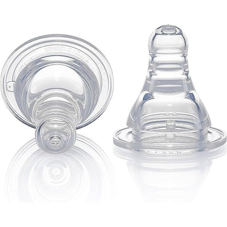 PIGEON PERISTALTIC SLIM NECK TEAT LARGE 2 PACK
