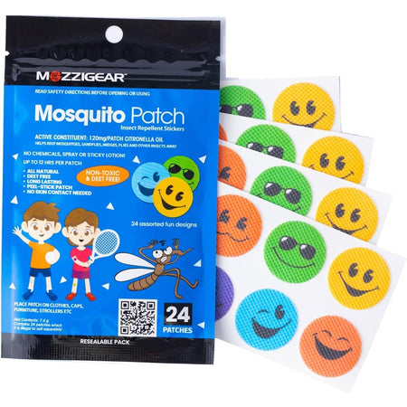 Mozziegear Stickers Patch 24 Pack