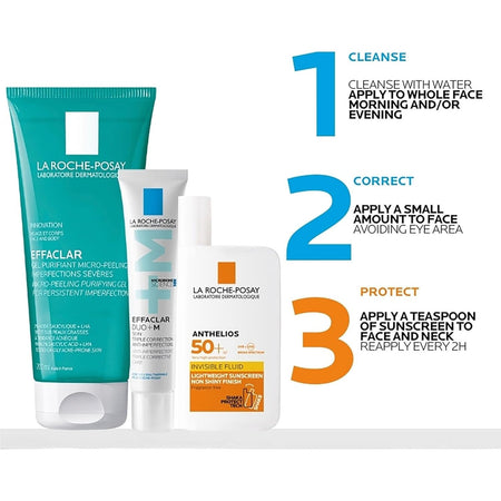 La Roche-Posay Effaclar Micro-Peeling Gel Cleanser 200mL