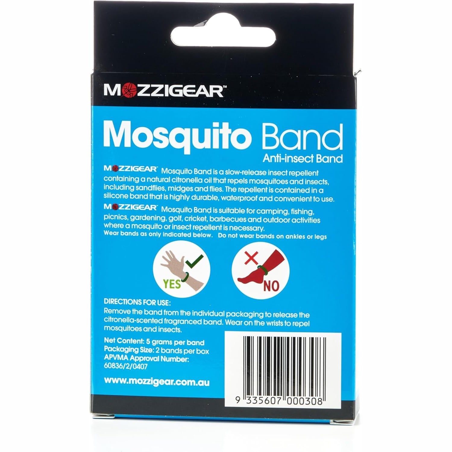 Mozziegear Kids Bands 2 Pack