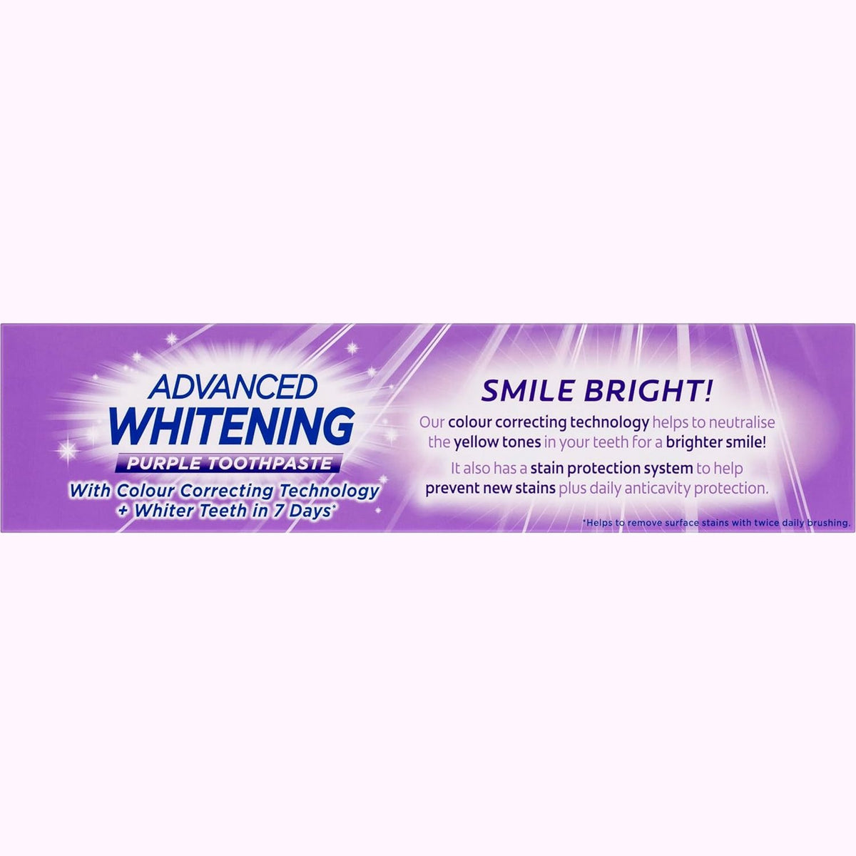 Colgate Advanced Whitening Purple Toothpaste 120g