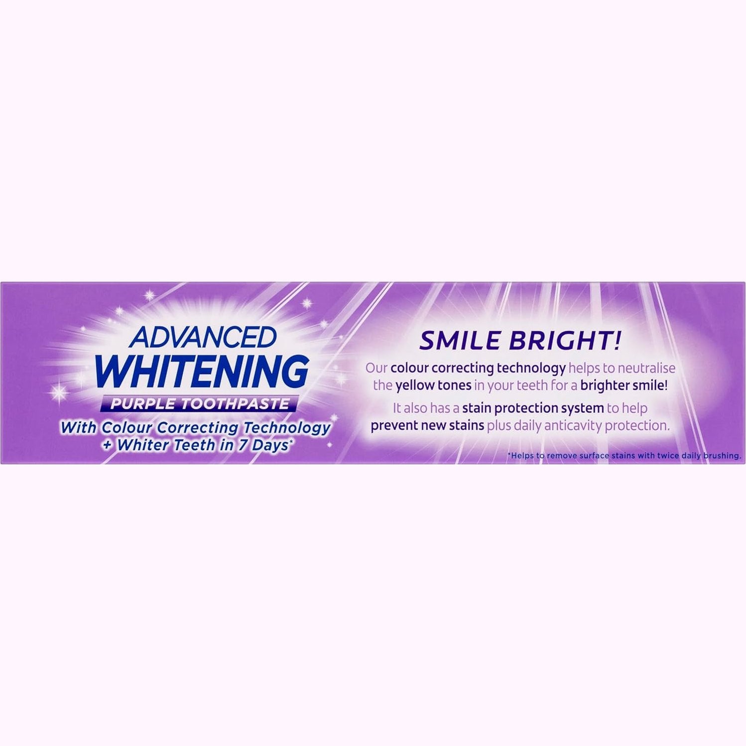 Colgate Advanced Whitening Purple Toothpaste 120g