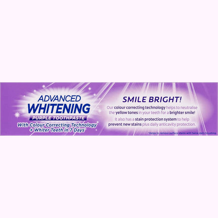 Colgate Advanced Whitening Purple Toothpaste 120g
