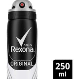 REXONA Men Antiperspirant Aerosol Deodorant Original 250ml