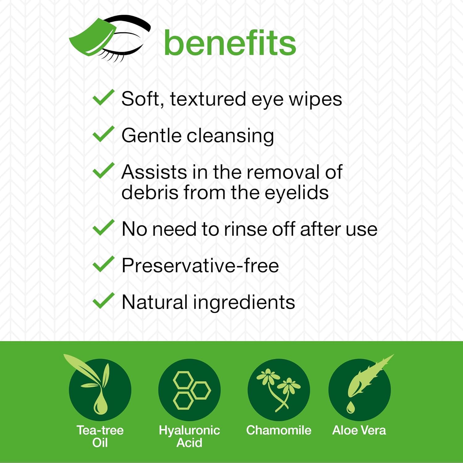 Opti Soothe Preservative Free Eyelid Wipes 30 Pack