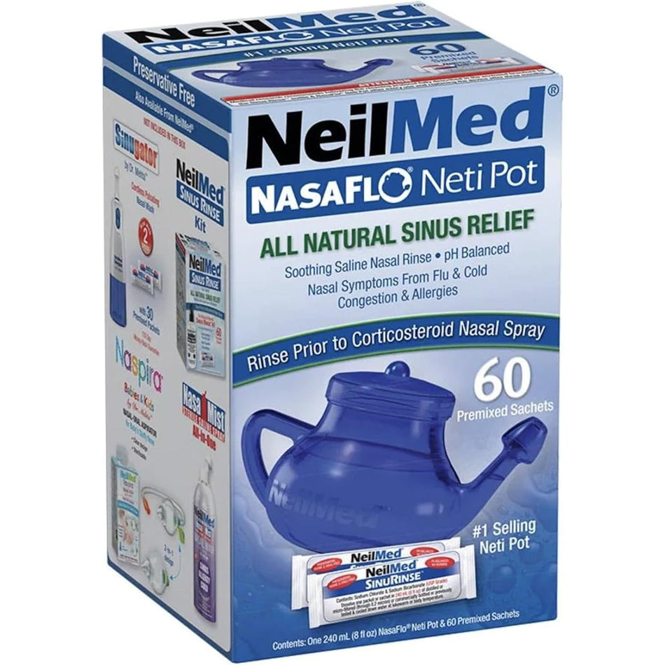 Neilmed Neti Pot - 60 Satchets