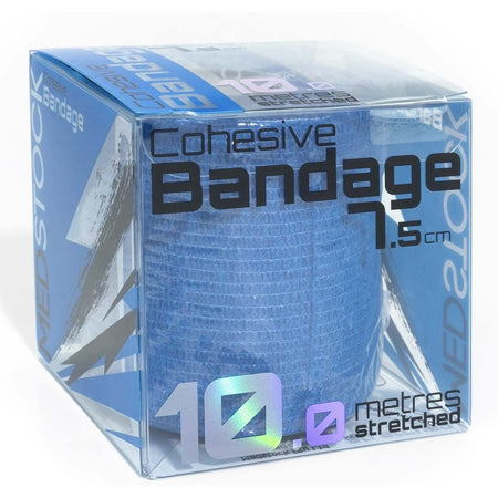 Medstock Cohesive Bandage Blue 7.5 cmx10M
