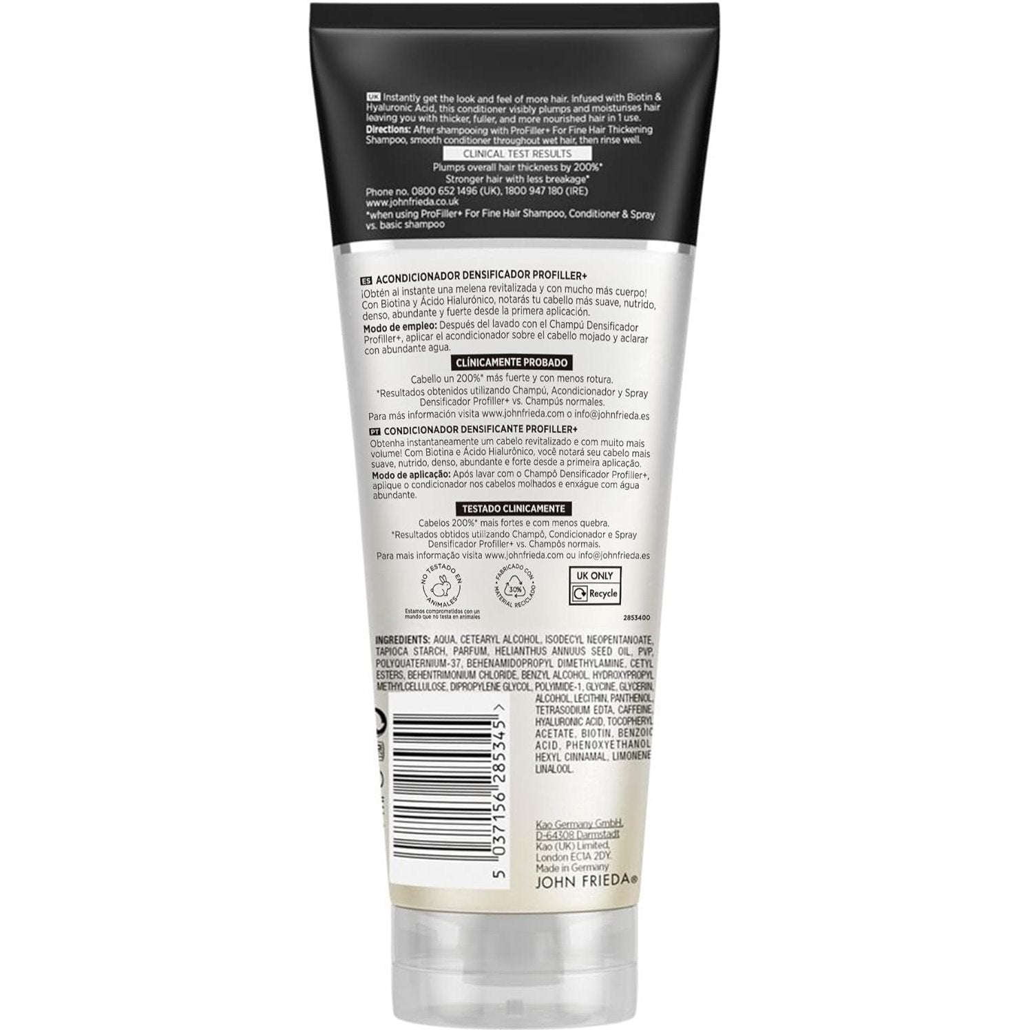 John Frieda Profiller+ Thickening Conditioner 250ml