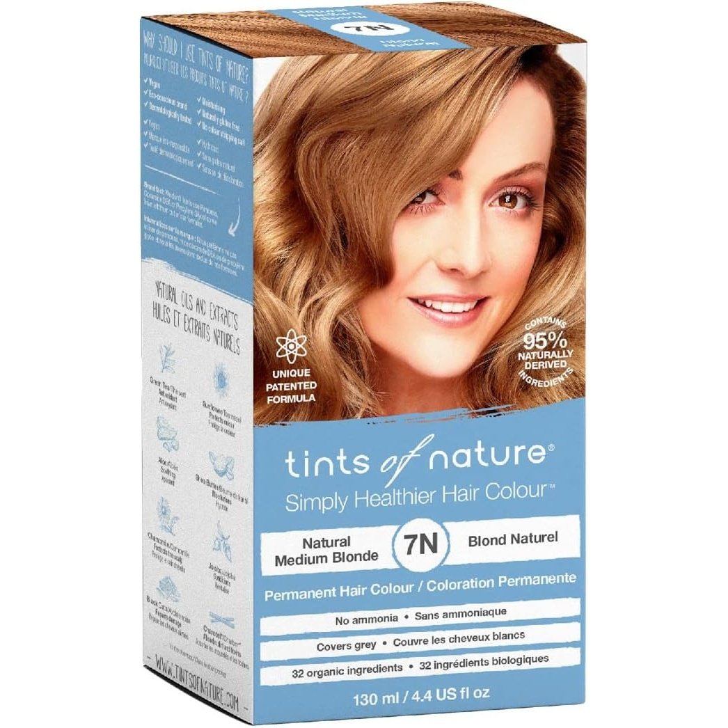 Tints of Nature Permanent Hair Colour 7N Natural Medium Blonde