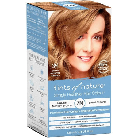Tints of Nature Permanent Hair Colour 7N Natural Medium Blonde