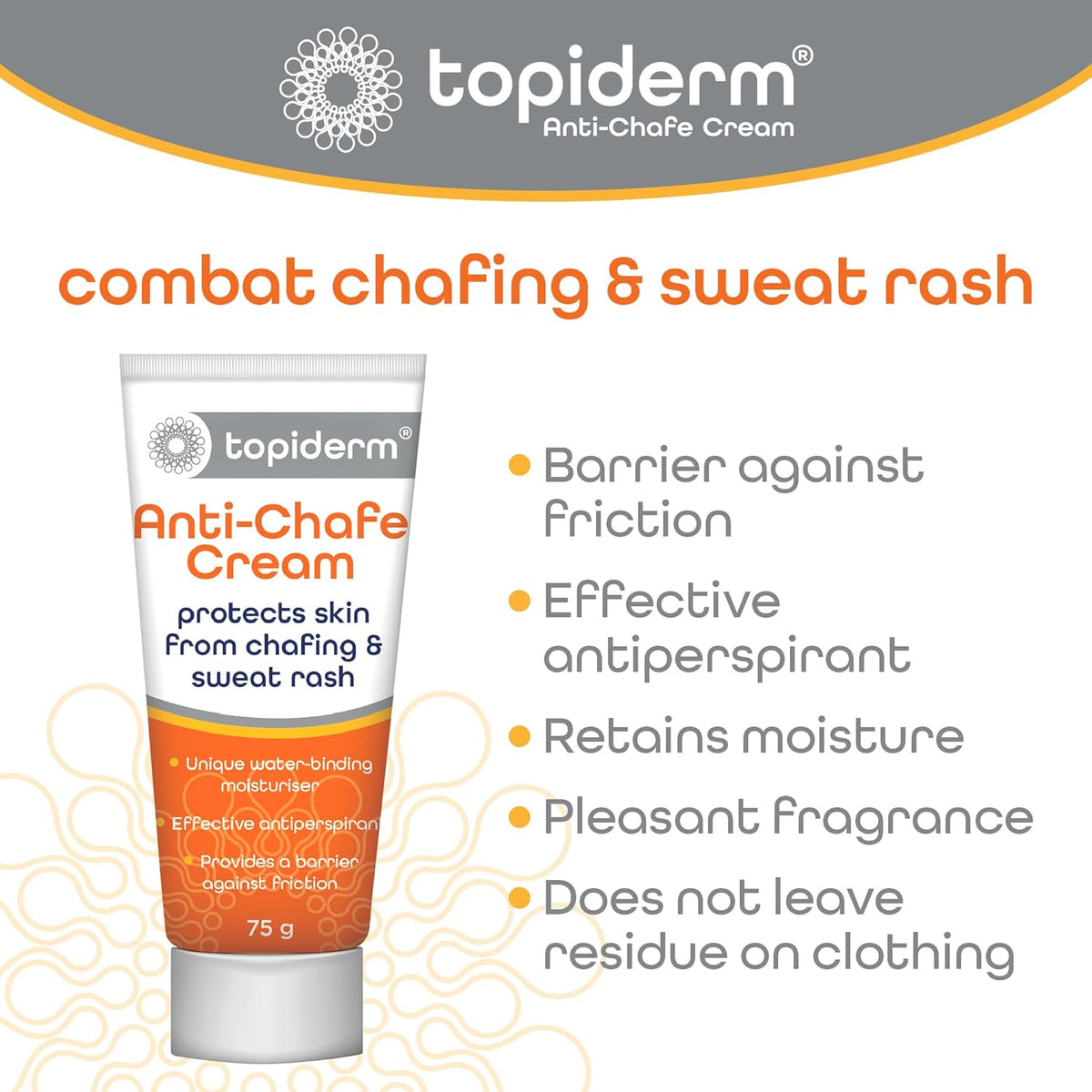 Topiderm Anti Chafe Cream 75G
