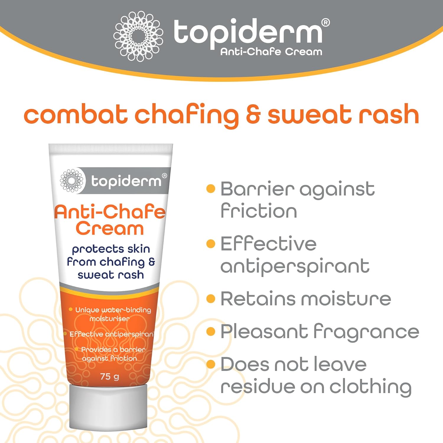 Topiderm Anti Chafe Cream 75G