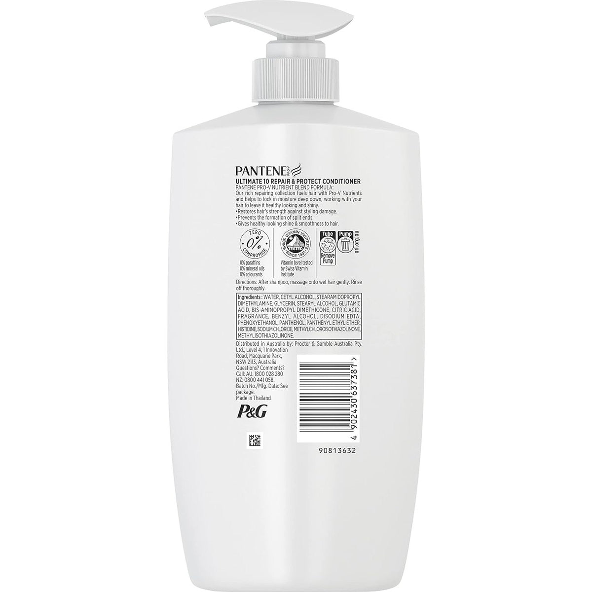 Pantene Pro-V Ultimate 10 Repair & Protect Conditioner 900ml