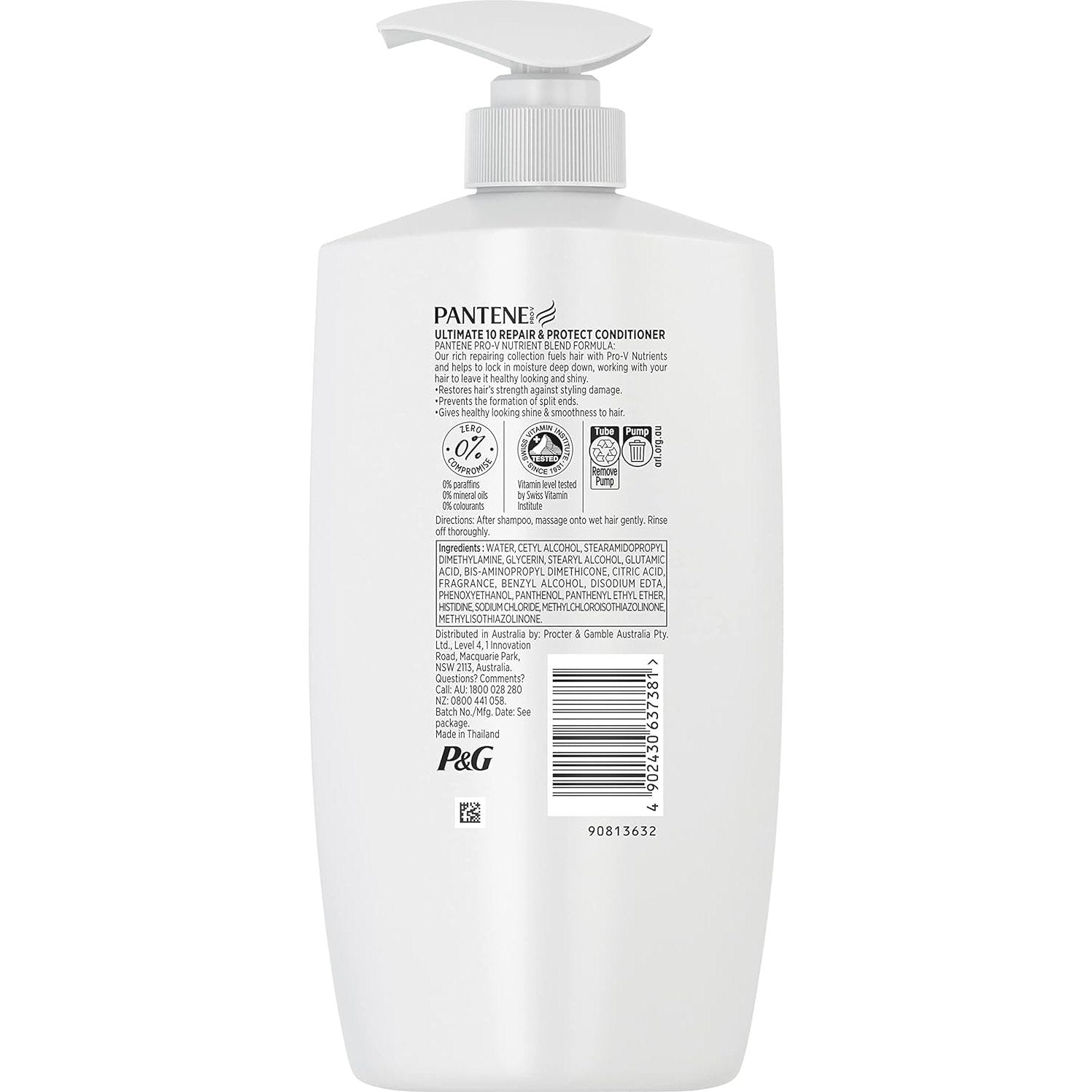 Pantene Pro-V Ultimate 10 Repair & Protect Conditioner 900ml