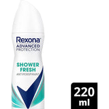 Rexona for Women Antiperspirant Advanced Shower Fresh 220ml