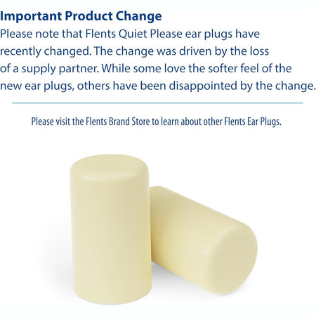 Quiet Please Foam Ear Plugs 10 Pairs