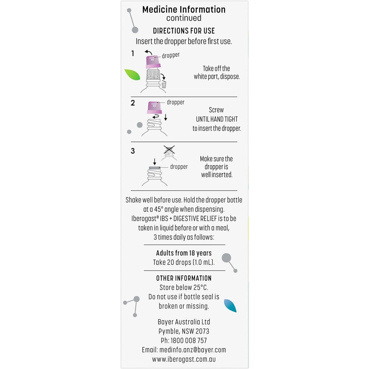 Iberogast IBS + Digestive Relief Oral Liquid 100ml