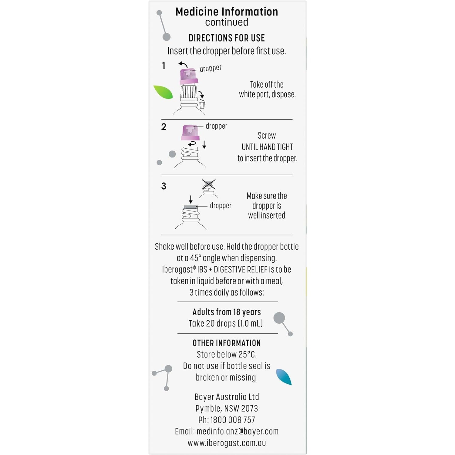 Iberogast IBS + Digestive Relief Oral Liquid 100ml