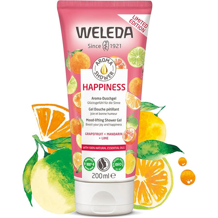 Weleda Happiness Shower Gel Grapefruit 200ml