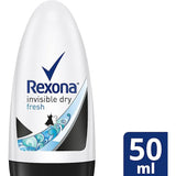 Rexona For Women Deodorant Roll On Invisible Dry Ice Fresh 50ml