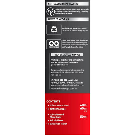 Schwarzkopf Brilliance Cool Browns 73 Frosty Brown