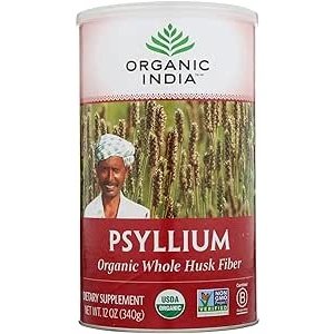 Organic India Psyllium Whole Husk Org 340g