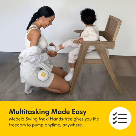 Medela Swing Flex Single Electric Breast Pumpswing Maxi Hands-free Double Electric Breast Pump