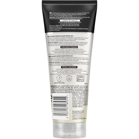 John Frieda Profiller+ Thickening Shampoo 250ml