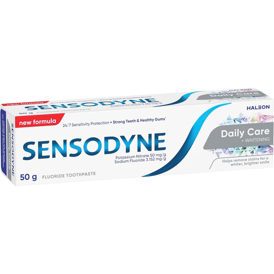Sensodyne Toothpaste Daily Care + Whitening 50g
