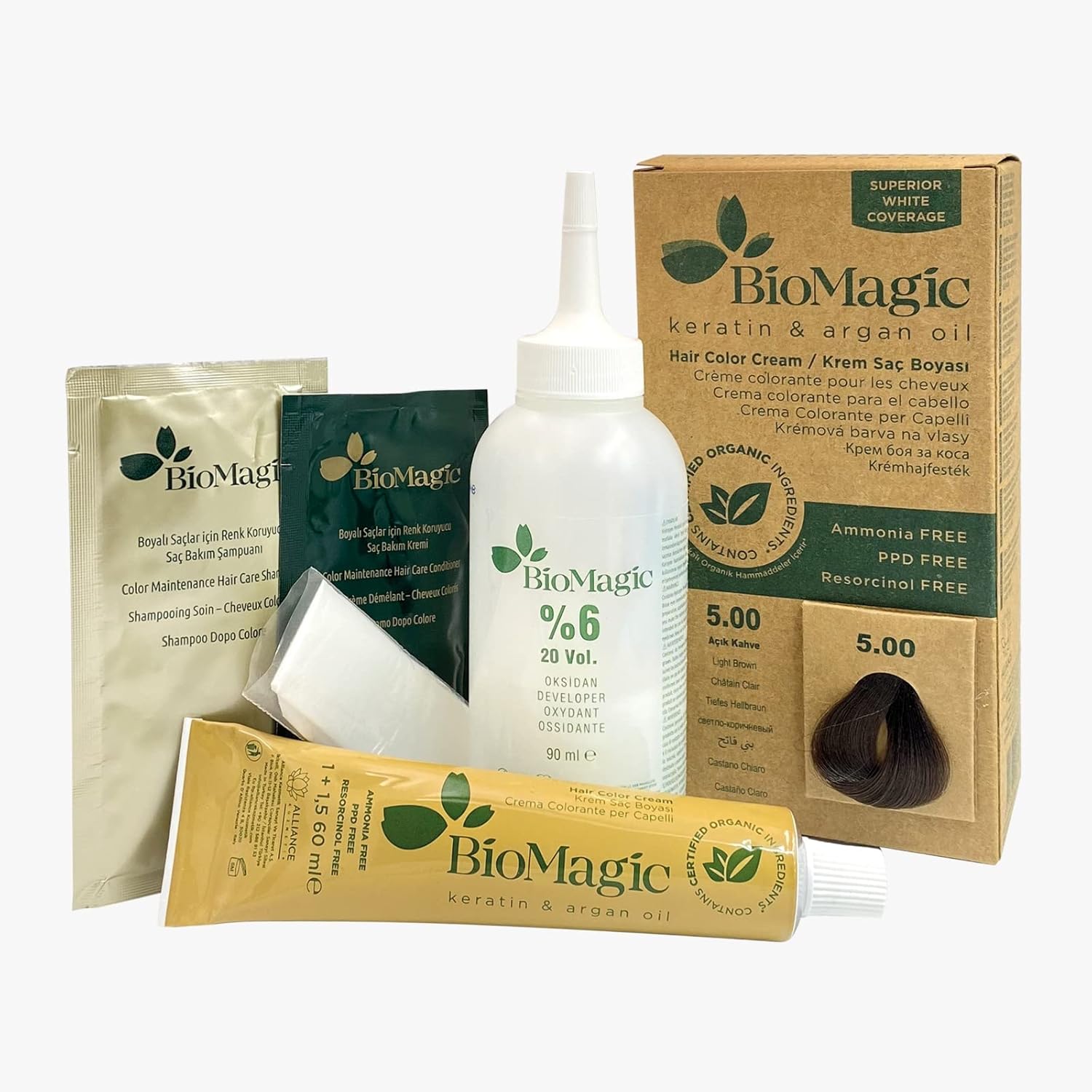 Bio Magic Hair Colour Light Brown 5/00