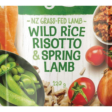 Only Organic Wld Rice Ris Lamb 120g Pack of 6