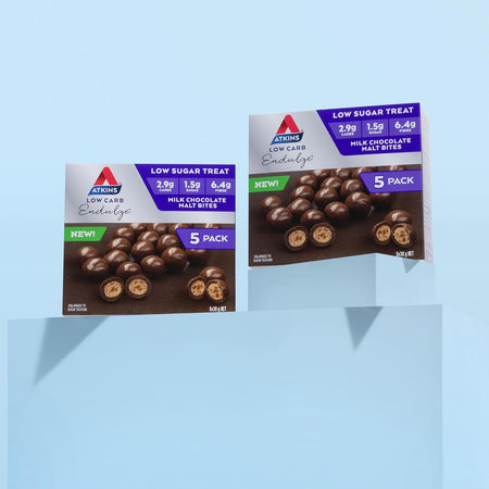 Atkins Milk Chocolate Malt Bites 5 Pack
