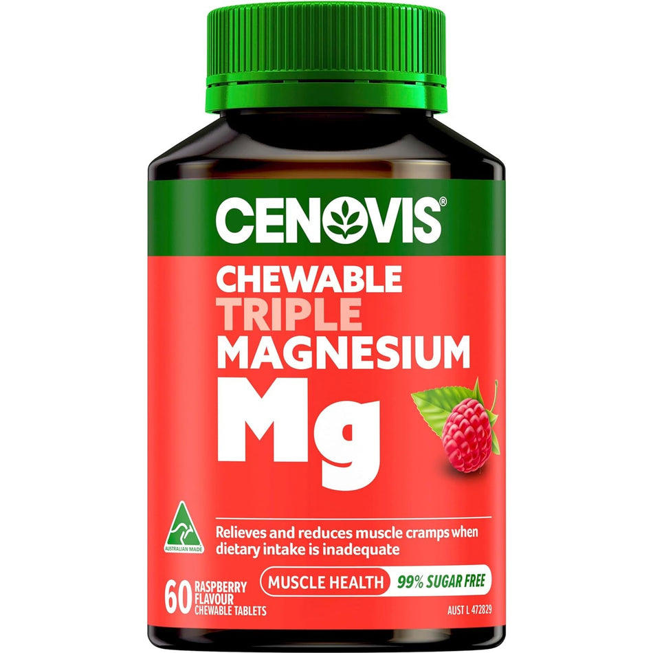 Cenovis Adult Chewable Magnesium 60 Tablets