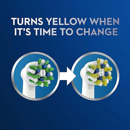 Oral B Power Toothbrush Cross Action Refills 3 Pack