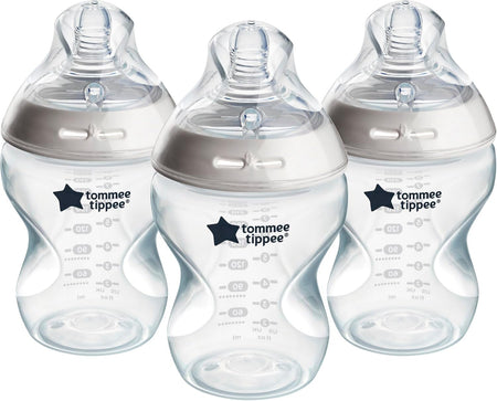 Tommee Tippee Natural Start 260ml PP Bottles Boy 3 Pack
