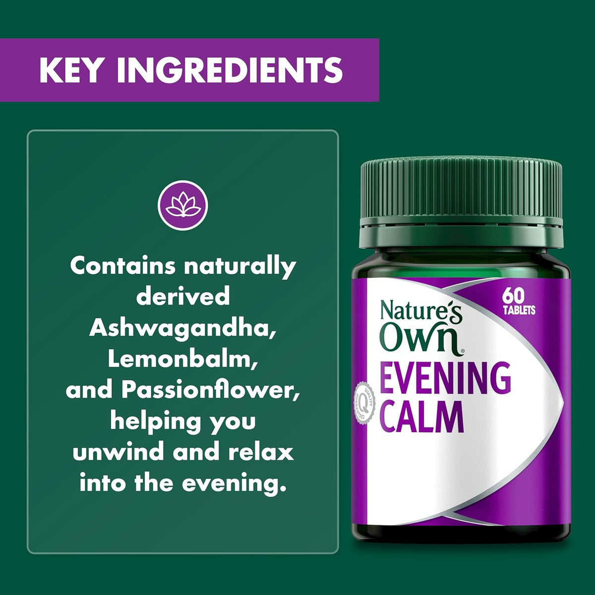 Nature's Own Evening Calm 60 Tablets
