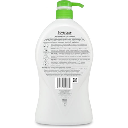 Lovercare Goat's Milk Avocado Shower Cream 1.2 L