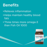 Blackmores Omega Triple Concentrated Fish Oil 150 Capsules