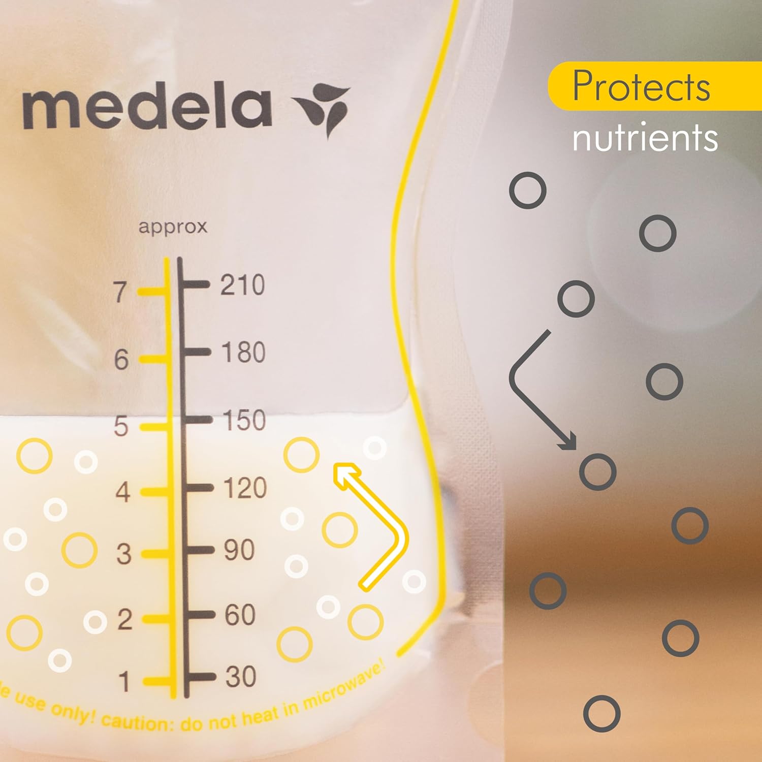 Medela Easy Pour Breast Milk Storage Bags 25 Pack