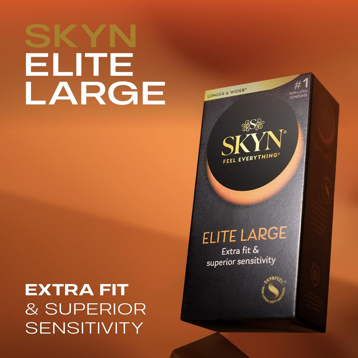 Skyn Large Soft Non Latex Condoms 10 Pack