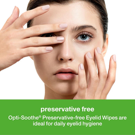 Opti Soothe Preservative Free Eyelid Wipes 30 Pack