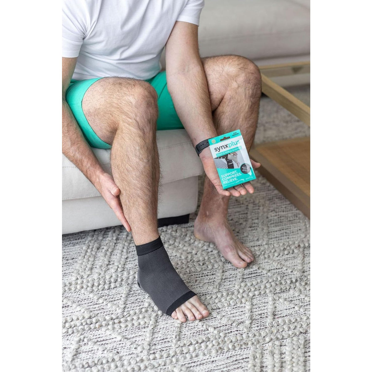 Synxplus Foot & Ankle Sleeve Small